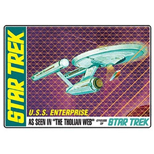 AMT Star Trek USS Enterprise Tholian Web Episode Edition 1/650 Scale Model Kit