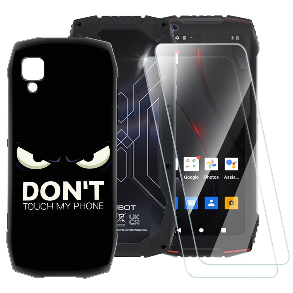 Amazon.co.jp: ESACMOT Don't Touchパターンケース Cubot King