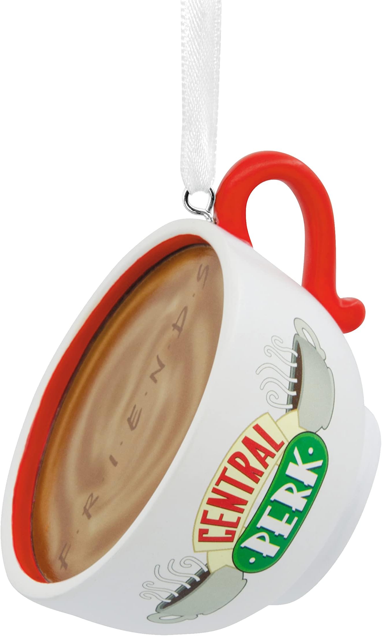 Central Perk Mug Christmas Ornament, Friends Decoration, TV Shows Decoration, Christmas Hanging Ornament, Gifts For Christmas