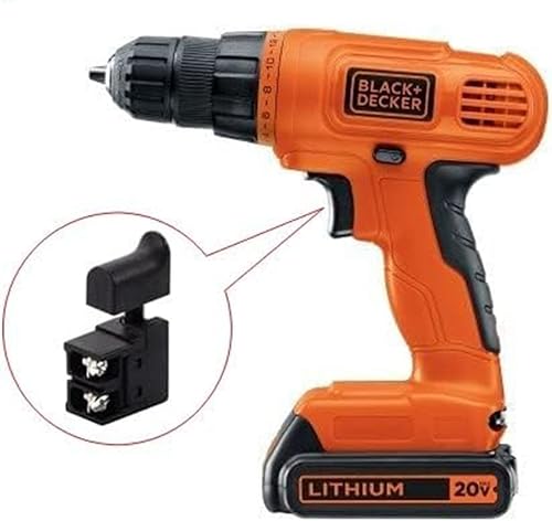 Miniatura 6 de Fielect Interruptor de disparo de martillo de taladro eléctrico para NO.21 Bosch 4100 Series Electric Hammer Tool Control de velocidad de potencia