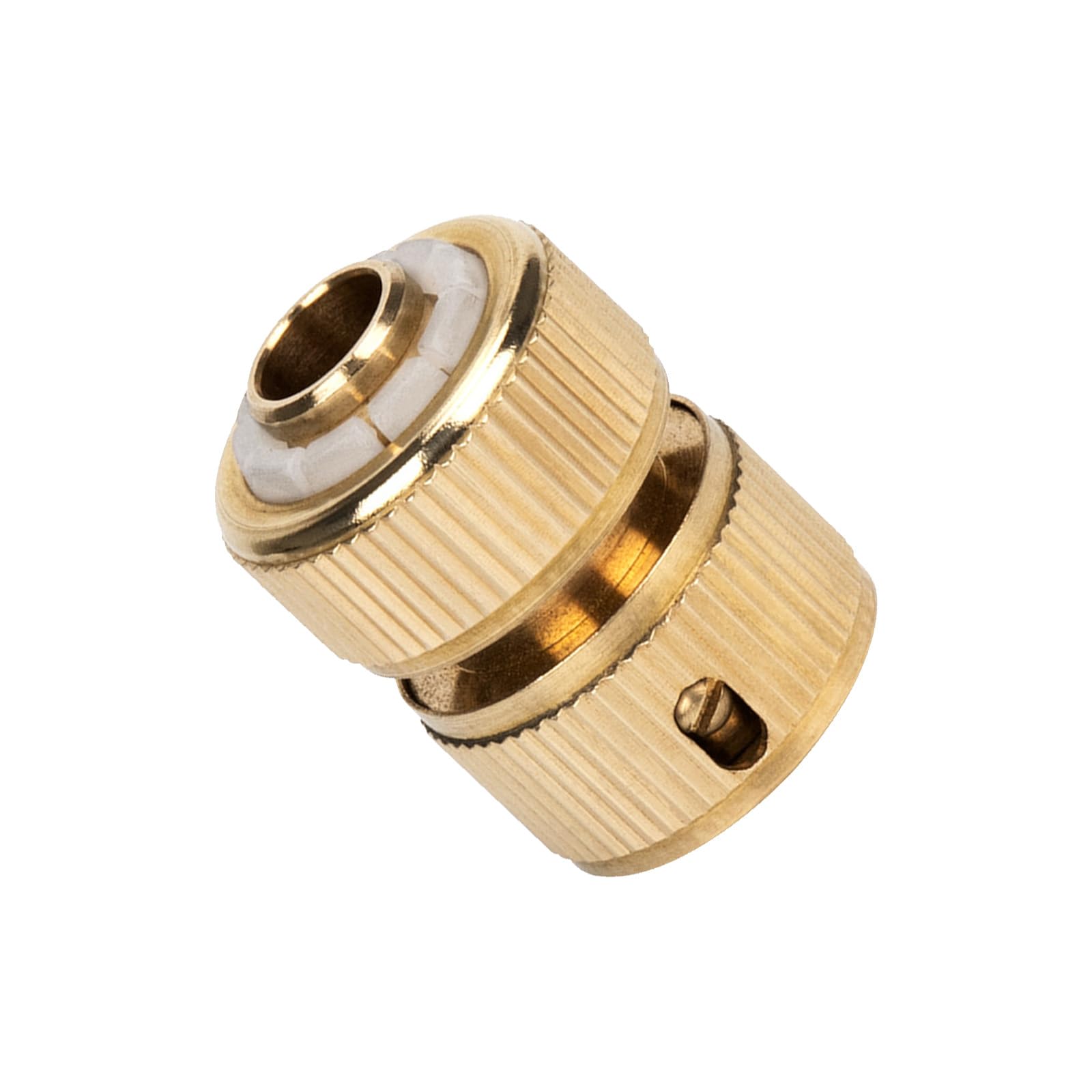 Msioytog Multicolor Copper Water Connector For 4 6 8Inch Hose Leakproof Fitting Quick Connection Coupling For Garden Vehicle Wash Irrigation Quick Disconnect Brass Water Coupling