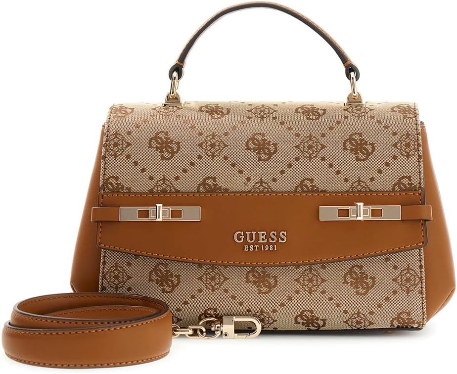 GUESS Women's Melinda Logo Top Handle Flap
