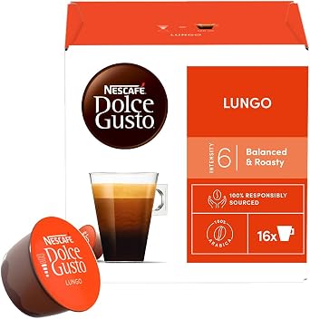 Nescafe Dolce Gusto Lungo 16 Capsules 89.6 Gr