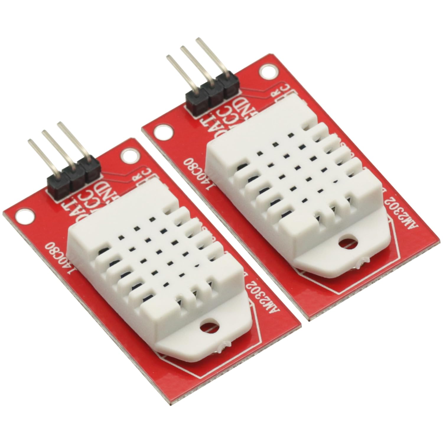 2 pezzi AM2302 DHT22 Modulo sensore digitale di temperatura e umidità 5 V interfaccia bus singola per Arduino, sensore di umidità di temperatura