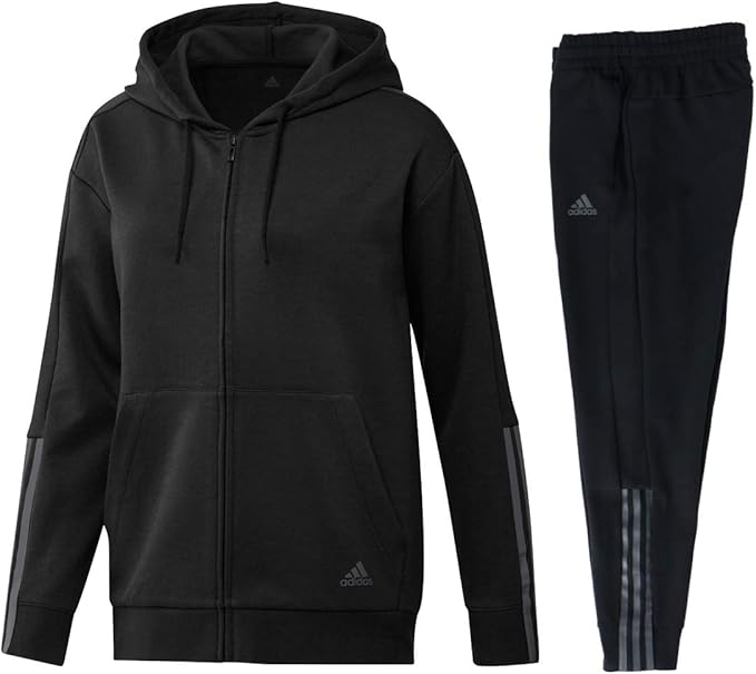 Amazon アディダス スウェット レディース 上下 Adidas パーカー パンツ Jotサイズ As773 Blk トレーナー パーカー 通販