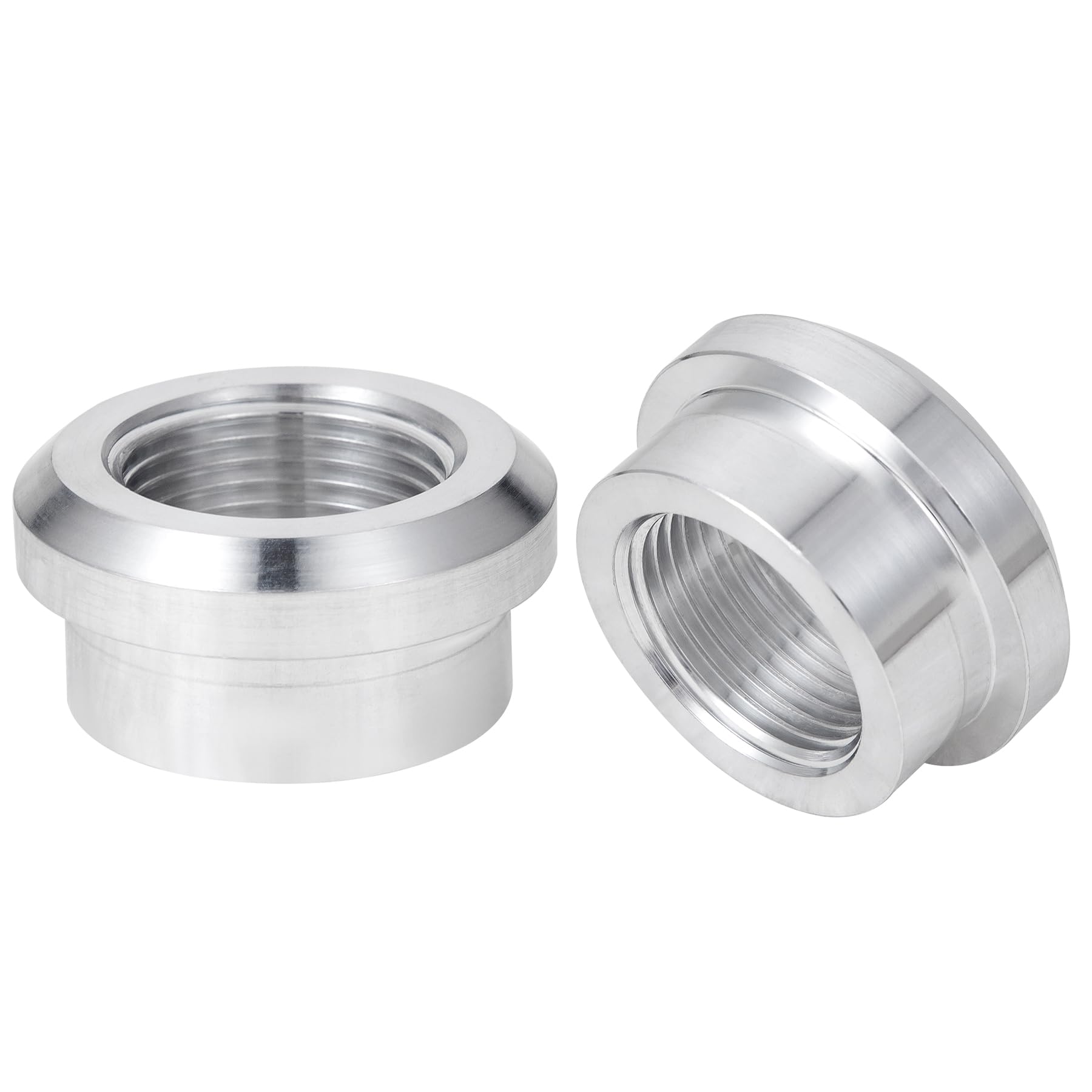 Breezliy 3/8" NPT Female Weld on Bung Fitting Aluminum（2PCS）