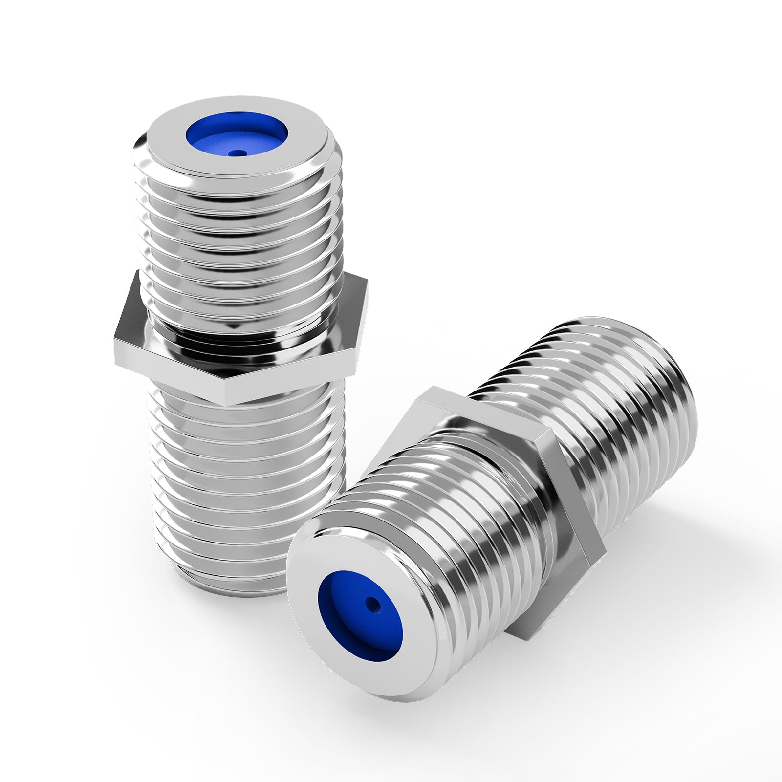 VCE Nickel Plated 3GHz F-Type RG6 Coaxial Connector