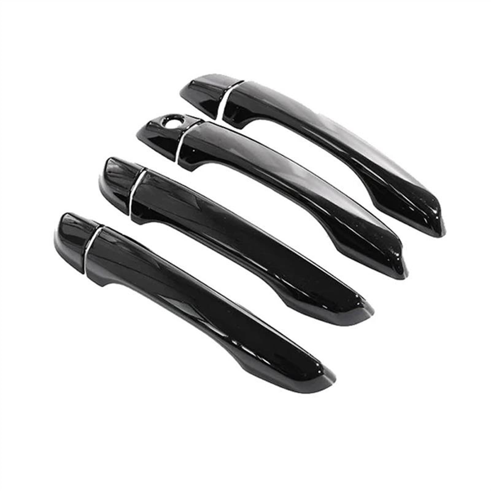 CSSPDM Door Handle Covers 4 Pieces Car Electric Plate Exterior Cover for Citroen C3 for Aircross 2017~2020(E)