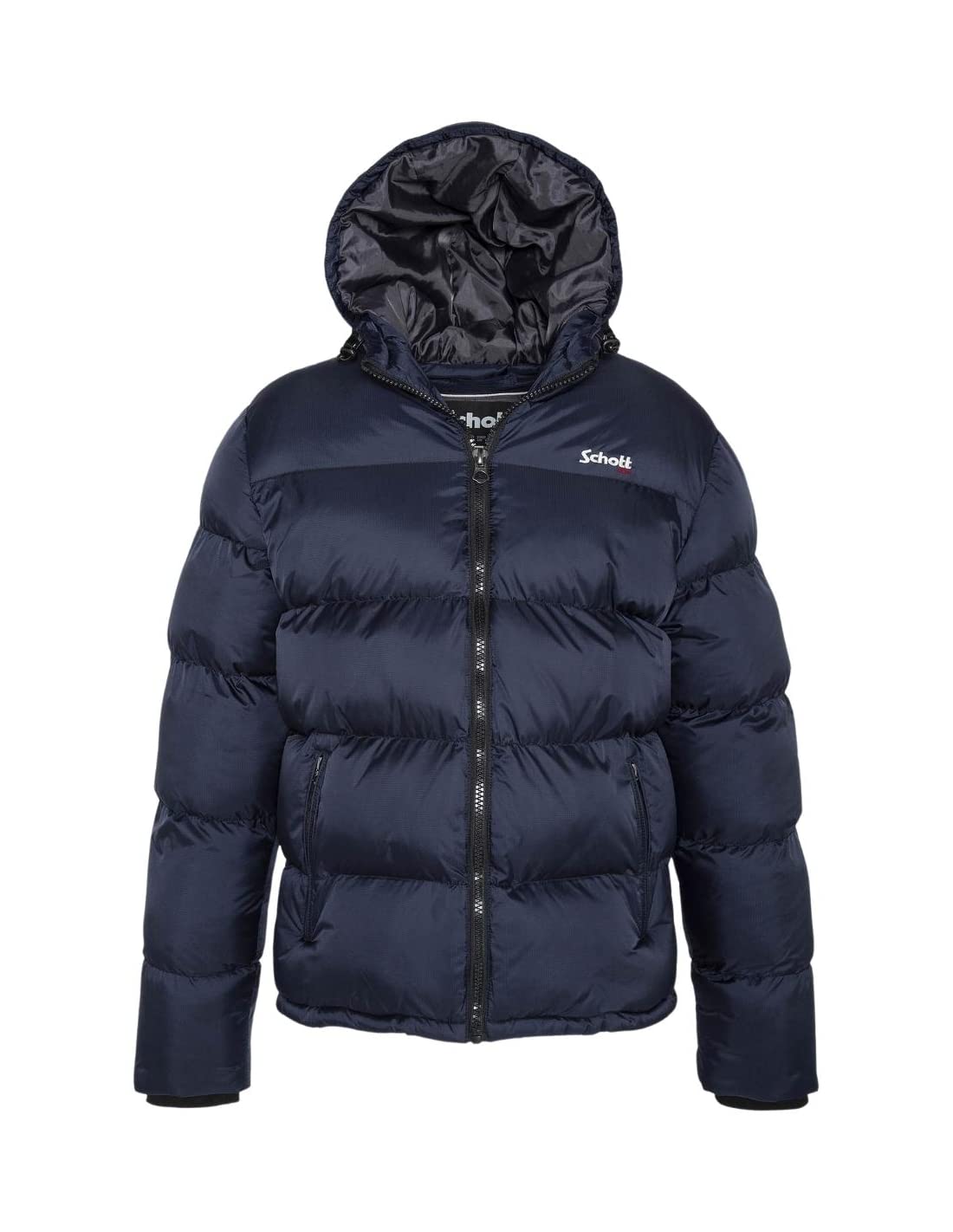 Schott NYC Men's Idaho2 Jacket Not Applicable, Navy, Small