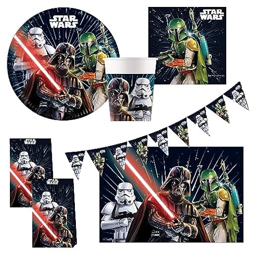 Procos 10215307DY - Set de fiesta Star Wars Galaxy, vajilla desechable de 46 piezas para fiestas de cumpleaños infantiles y fiestas temáticas, decoración de mesa | Ya disponible en tu tienda friki favorita! En mundofriki.es! Procos 10215307DY - Set de fiesta Star Wars Galaxy, vajilla desechable de 46 piezas para fiestas de cumpleaños infantiles y fiestas temáticas, decoración de mesa | Ya disponible en tu tienda friki favorita! En mundofriki.es!