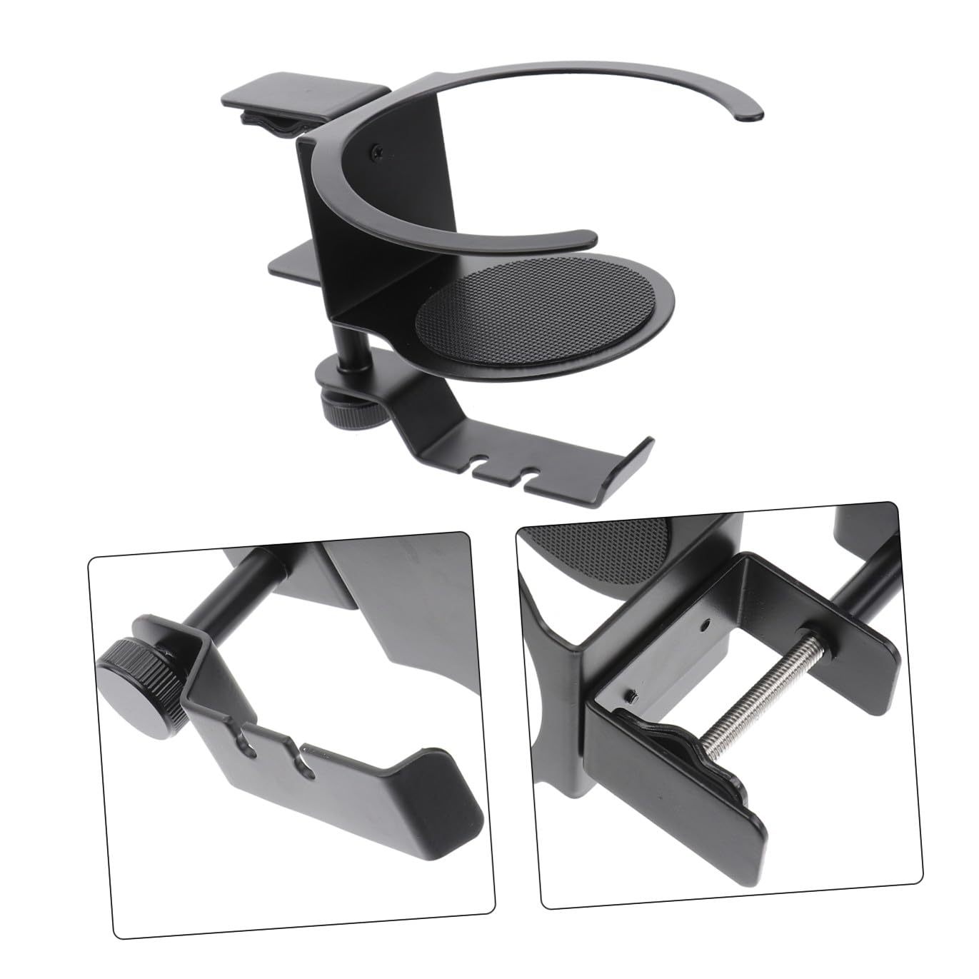 per Cuffie e Porta Design Multifunzionale per Scrivania Tavolo e Installazione Foratura e Versatile