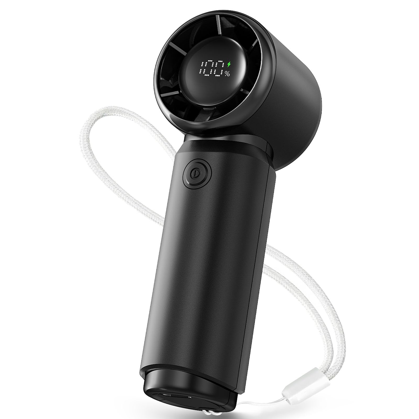 Otlonpe Mini Handheld Fan Rechargeable, 4000mAh Battery Portable Turbo Fan — image 1
