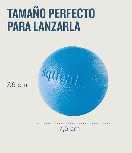Foto 7 de 7 de Planet Dog Orbee-Tuff Squeak - Pelota para perros - Azul