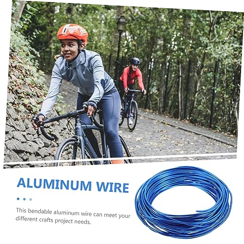 Alambre de aluminio OSALADI cortable y maleable de uso multifunción para esculpir figuras y DIY 4