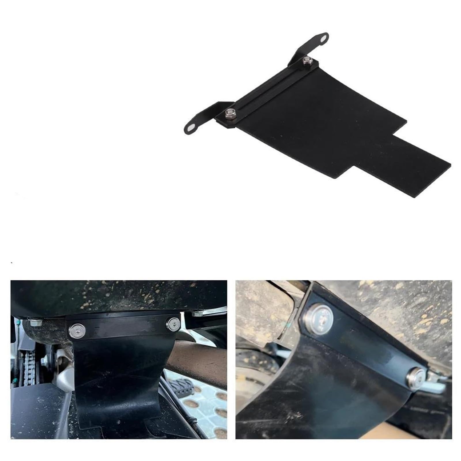 Hugger Parafango PER CF MOTO PER 800 MT Moto Ammortizzatore Splash Guard Parafango 800MT Parafango Silicone Lega Di Alluminio Parafanghi Motocicli