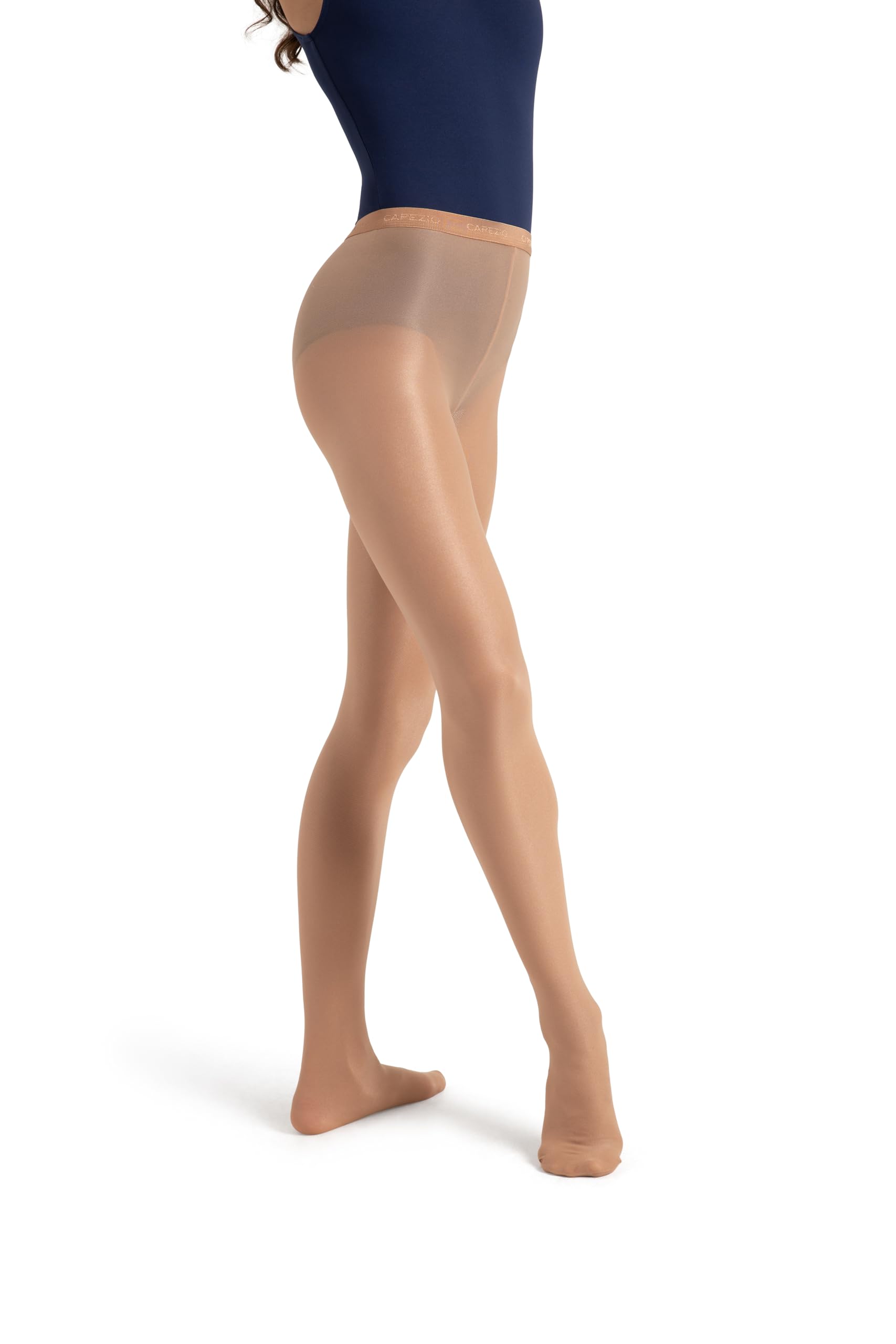 Capezio Damen Capezio Ultra Shimmery Footed Tight Tights