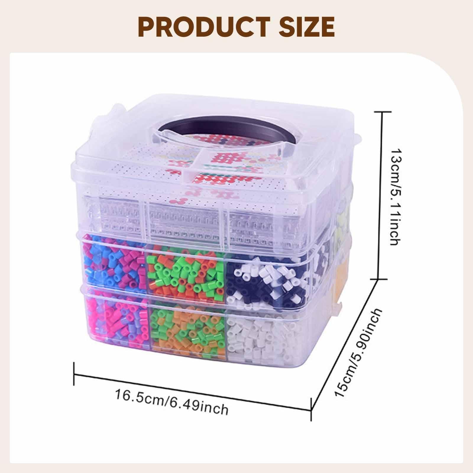 Kit de Perles à Repasser avec étui, Cadeau pour Filles et Garçons, Puzzle, Jouet, Perles à Repasser avec étui