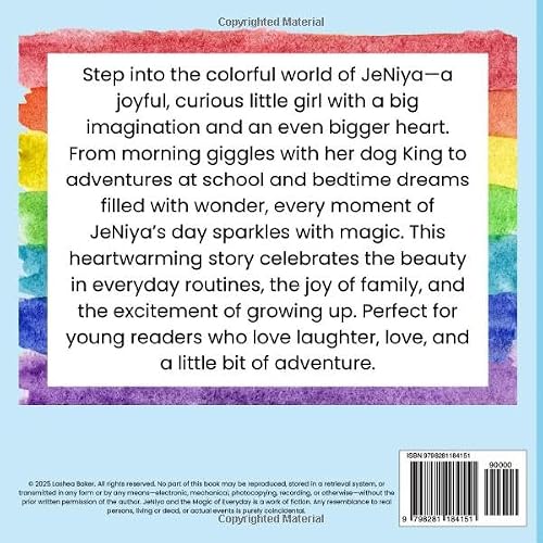 JeNiya and the Magic of Everyday: Children's book