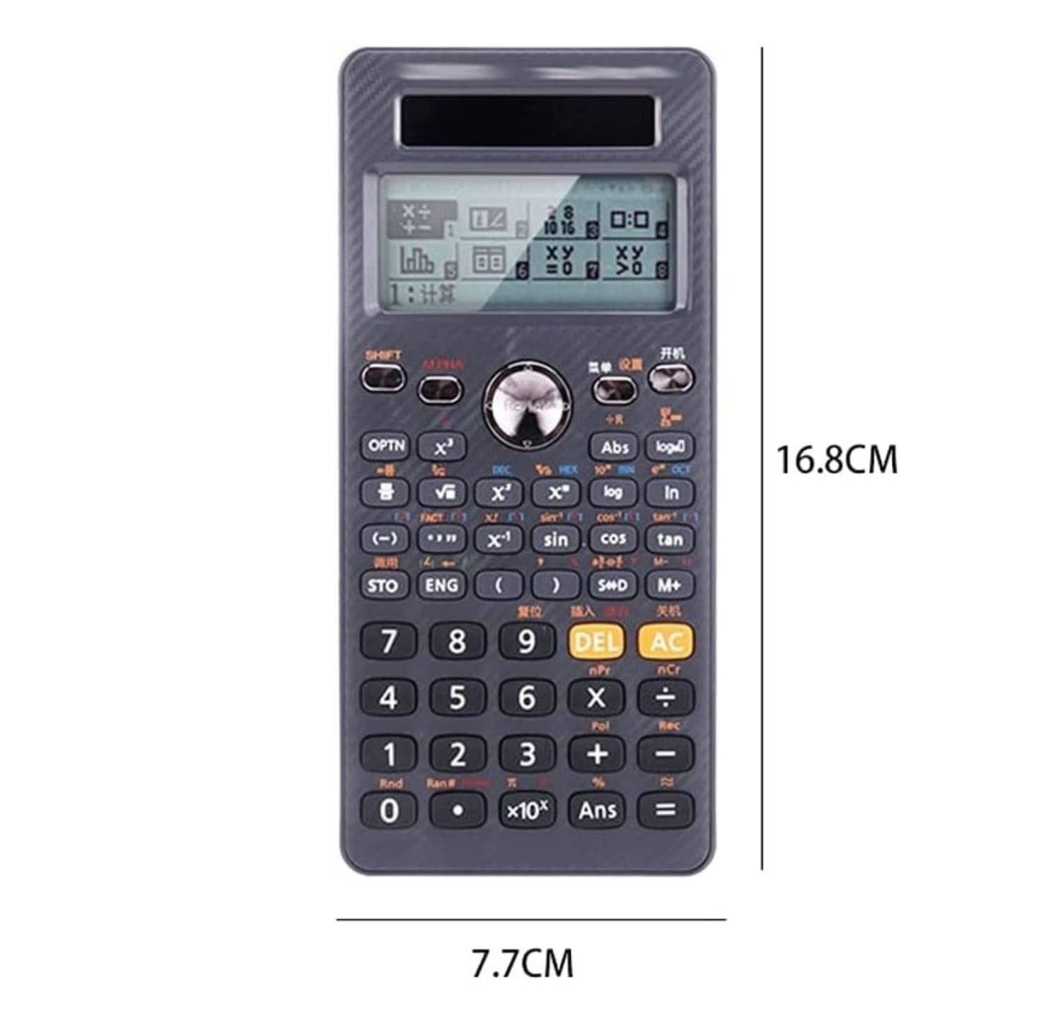 Calculadora para Oficina Calculadora De Funciones Científicas Multifunción Financiera para Empresas Hogar Y Escuela(White)