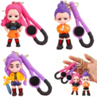 Comprar K-P0P Dem0n Hun-ters Llavero, 3 Piezas Llaveros de K-P0PS Dem0ns Hun-ters, Huntrix Llavero Anime, Lindo juguete de Huntrix coleccionable, Idea de Regalo para Movies Fans