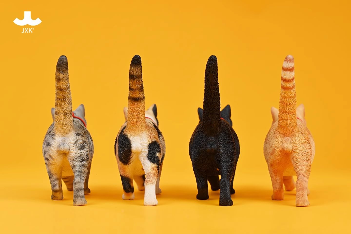 Amazon.co.jp: JXK Studio 1/6 ネコ 散歩猫 フィギュア 置物 動物