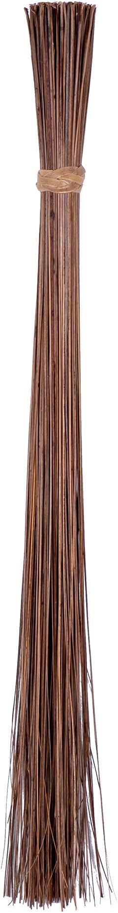 Handcrafted Coconut Stick – Natural Outdoor Sweeper with Rope Handle, 32 Inch – Made in Thailand for Yard and Garden Cleaning