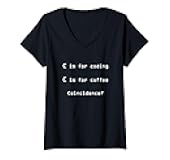 Womens Funny Tech Support Coding Programmer PC Tech Sys Admin Coder V-Neck T-Shirt