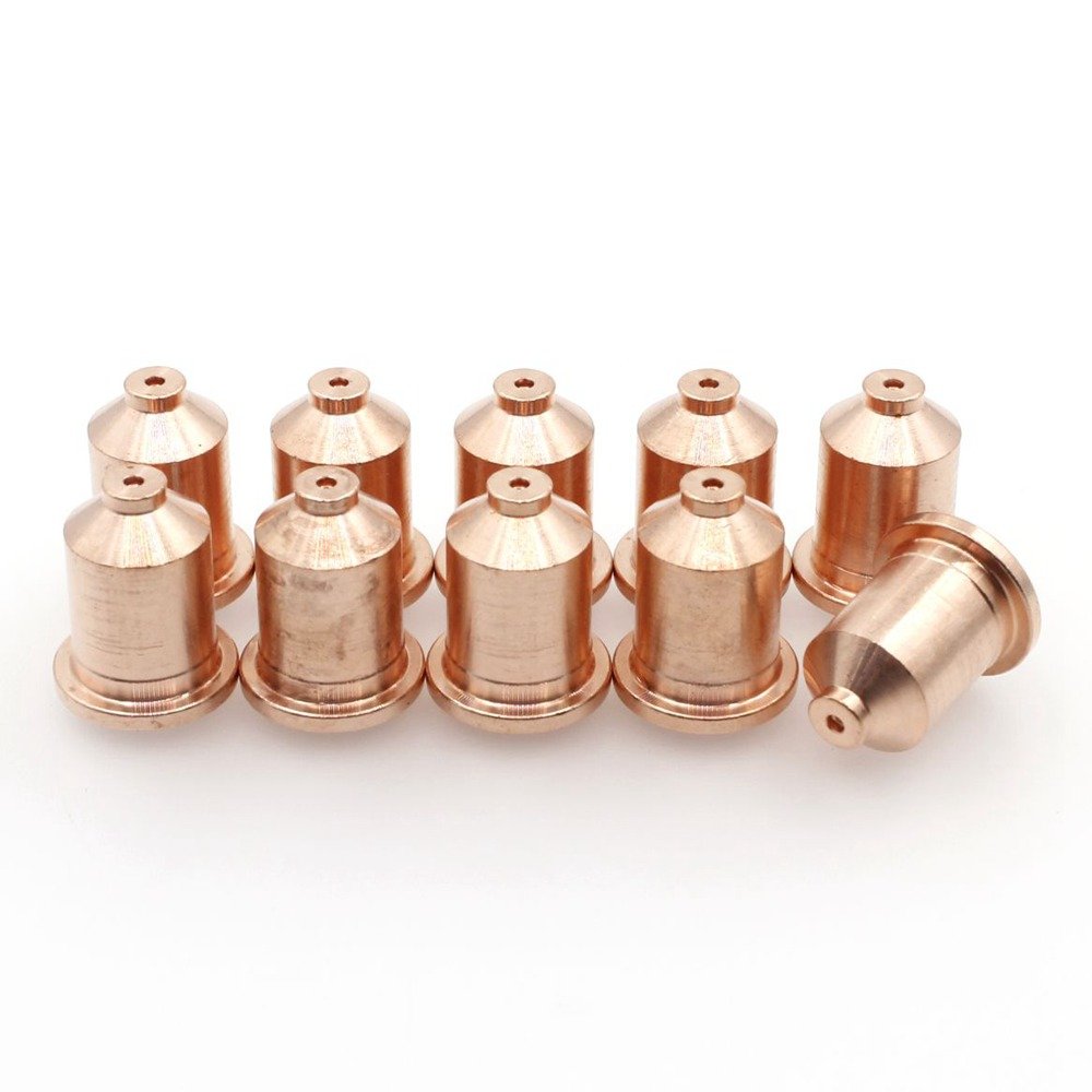 Plasma Cutting Torch PT-60 PT-40 Consumables 51318C.09 Shielded Nozzles Tip 0.9mm 0.035'' 30A - 40A PK-10