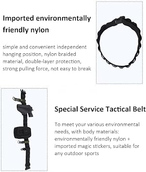 Heavy-Duty Work Belt, Holds Most Pouches, Clips, and Tool Holders for Woodworkers and Contractors, Adjustable