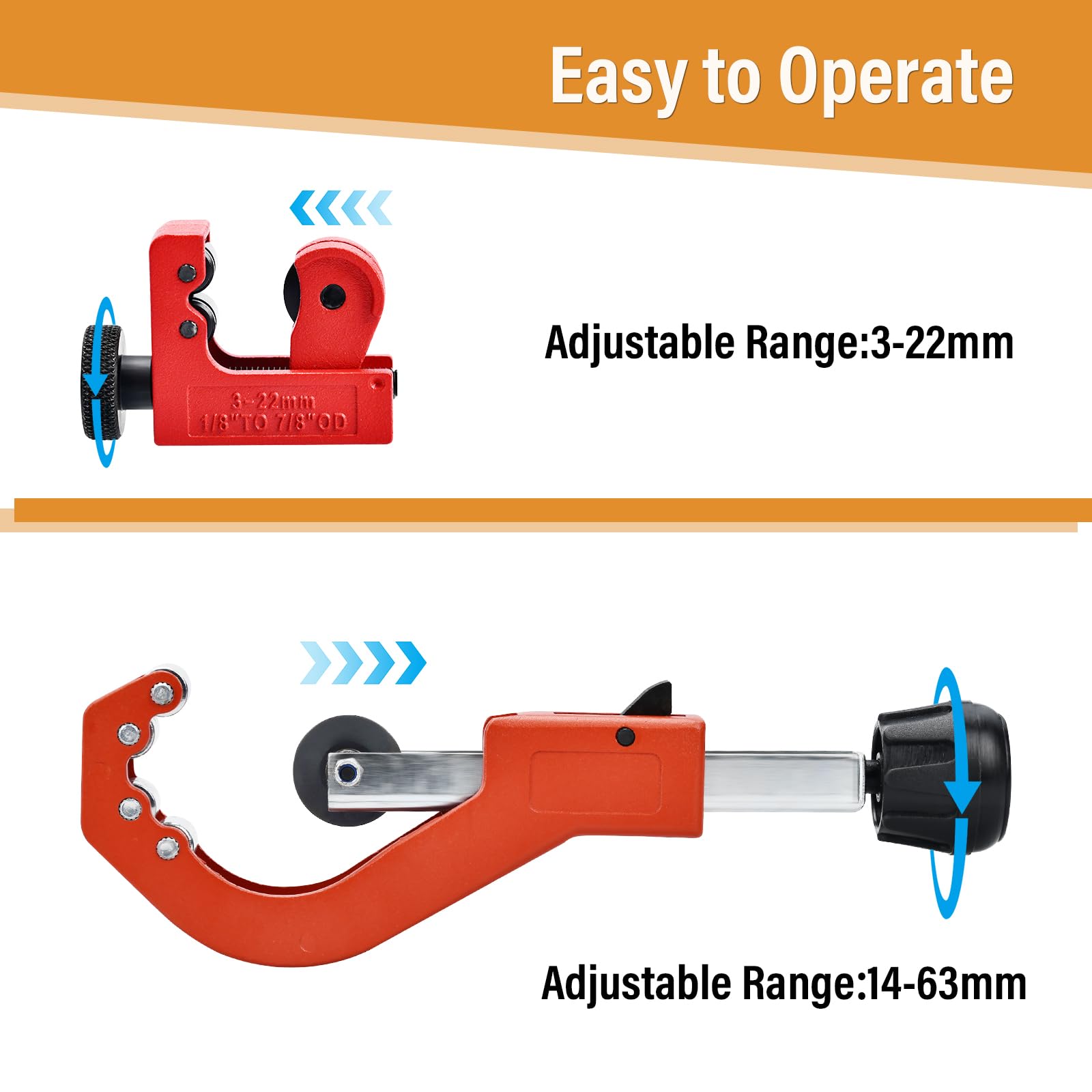 Rosso Mini Tagliatubi Da 3 A 22 Mm - Leroy Merlin - Foto 3