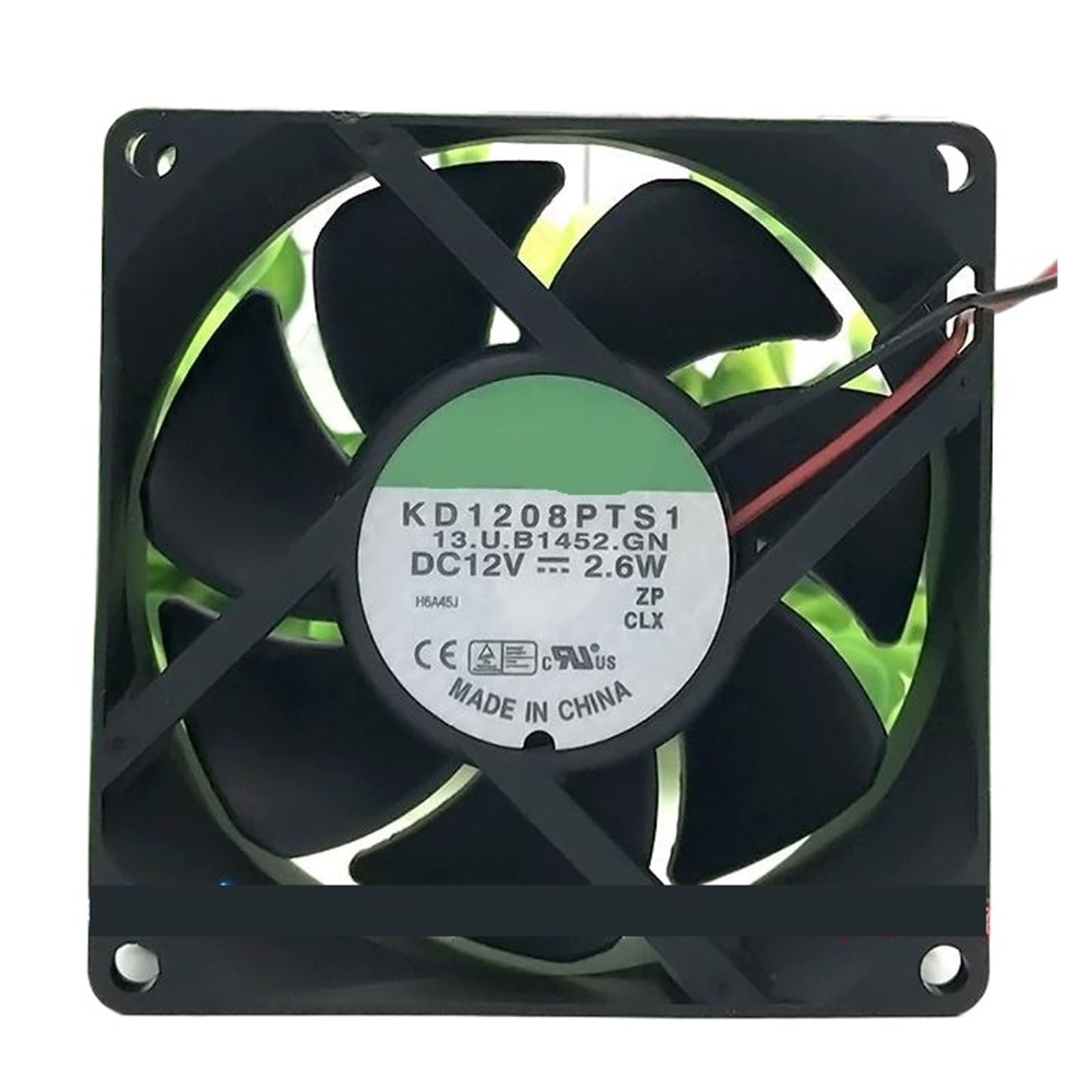ANERTQUIH KD1208PTS1 12V 2.6W 8025 80 * 25mm Cooling Fan