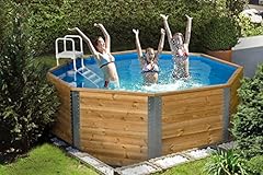 weka Massivholzpool 593, inkl. Leiter