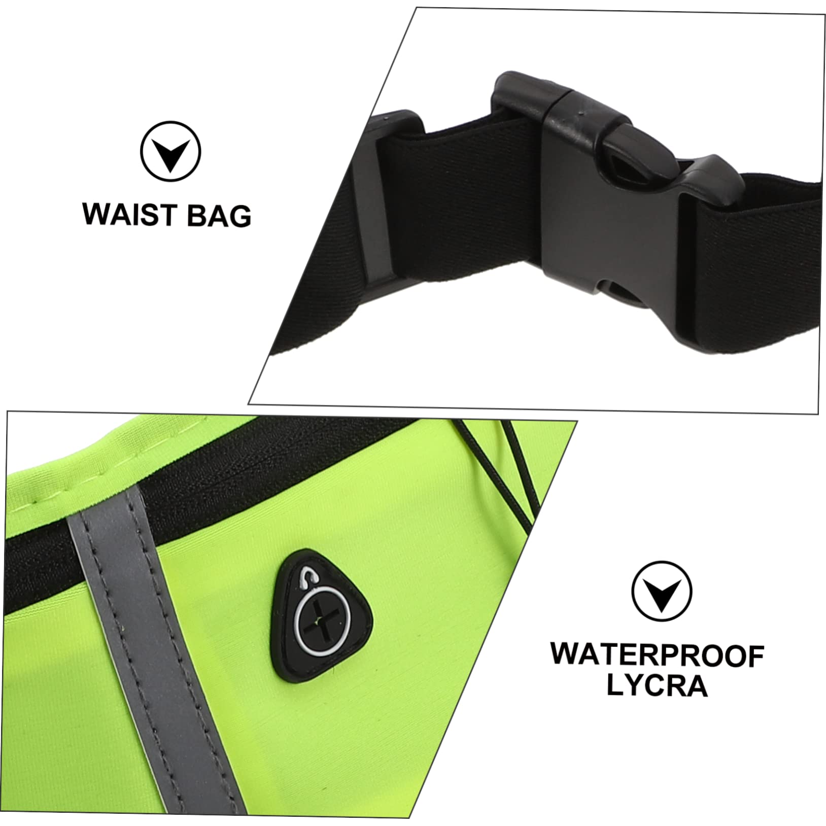 PACKOVE sportivo impermeabile borse sportive da donna borsa sul petto trabattelli outdoor fascia lombare borsone sportivo impermeabile per uomo