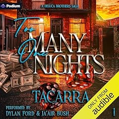 Too Many One Nights Audiolibro Por Tacarra arte de portada