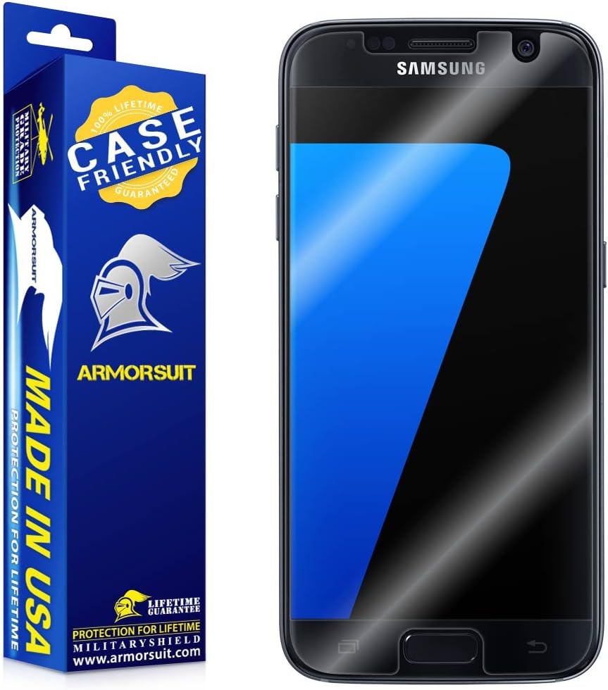 ArmorSuit 2 Pack Screen Protector for Samsung Galaxy S7 Case Friendly MilitaryShield Anti-Bubble HD Clear Film (Not For S7 Edge)