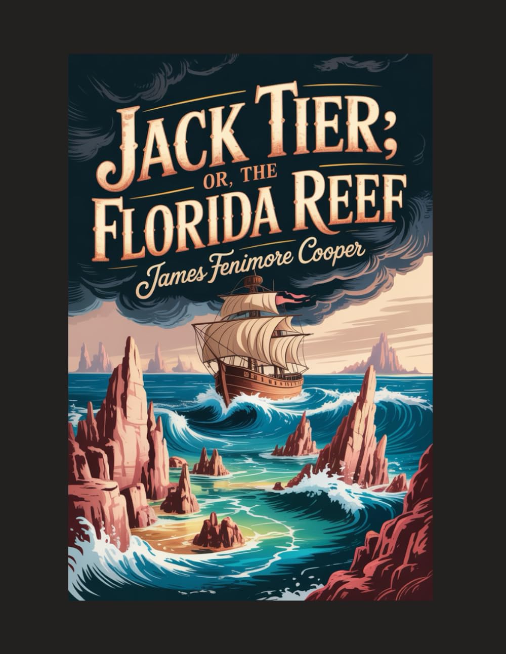 Jack Tier; Or, The Florida Reef: With Introduction, Author Biography, and Literary Analysis
