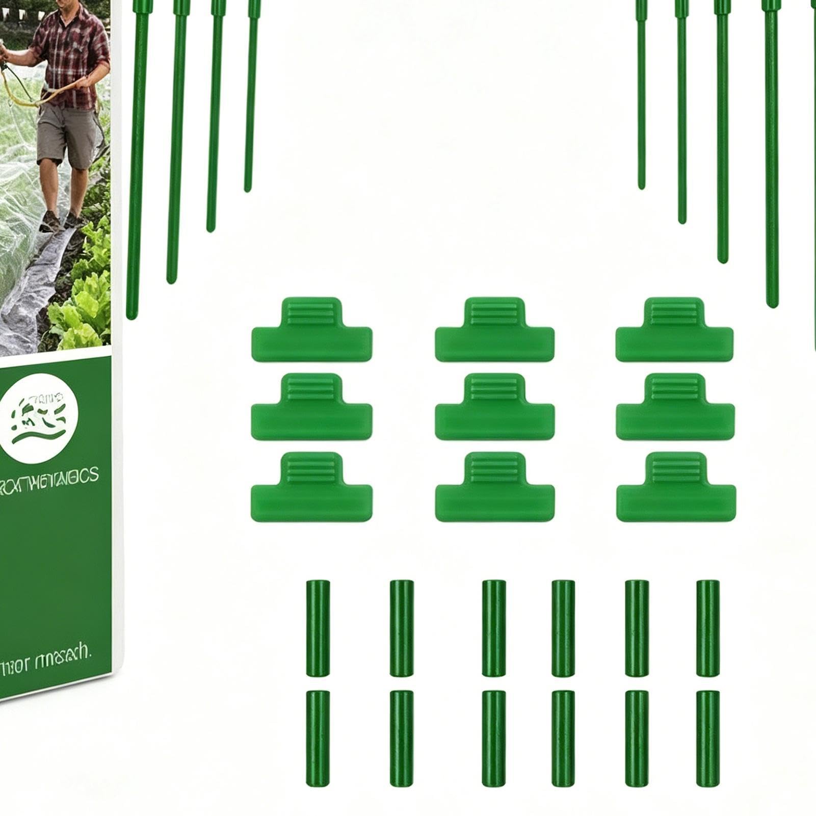 Filet de Jardin pour Bacs Surélevés Lot de Support pour Filet 3 x 10 m