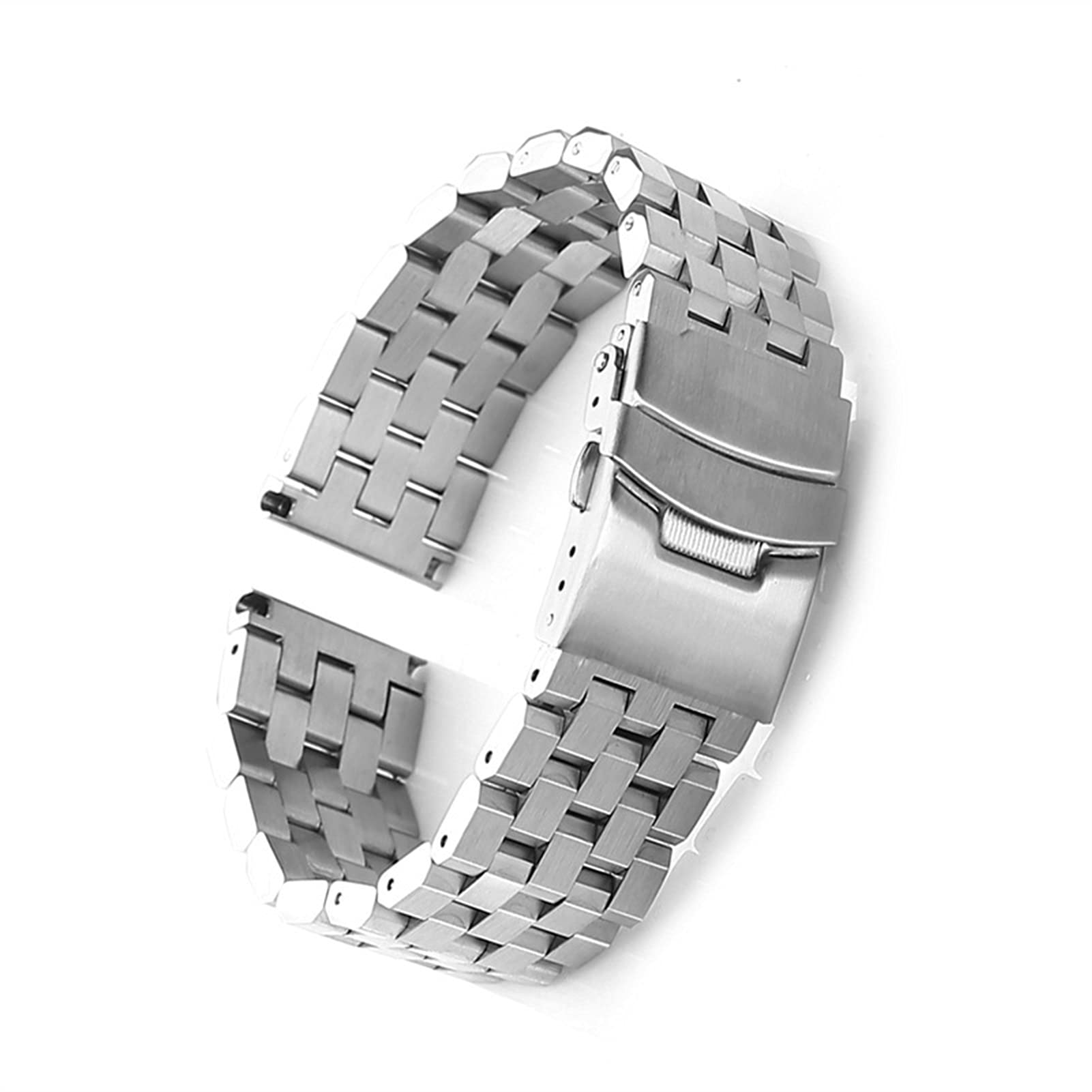 Bracelet en métal solide pour montre de luxe interchangeable 20mm - 8