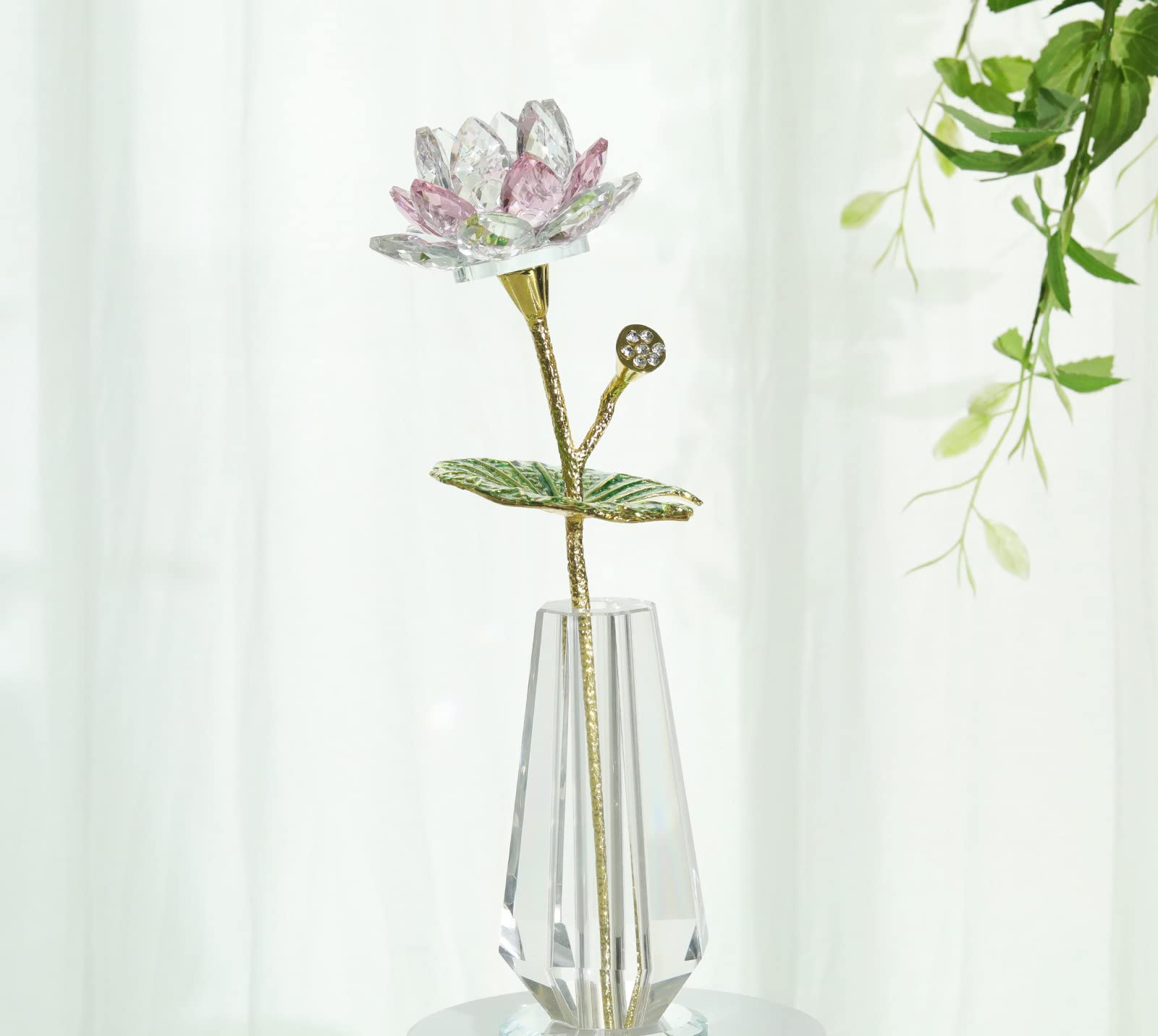 一点モノ ガラス工芸 花 ラン 蘭 オブジェ インテリア 置物 ガラス細工 一点モノ ガラス工芸 花 ラン 蘭 オブジェ インテリア 置物