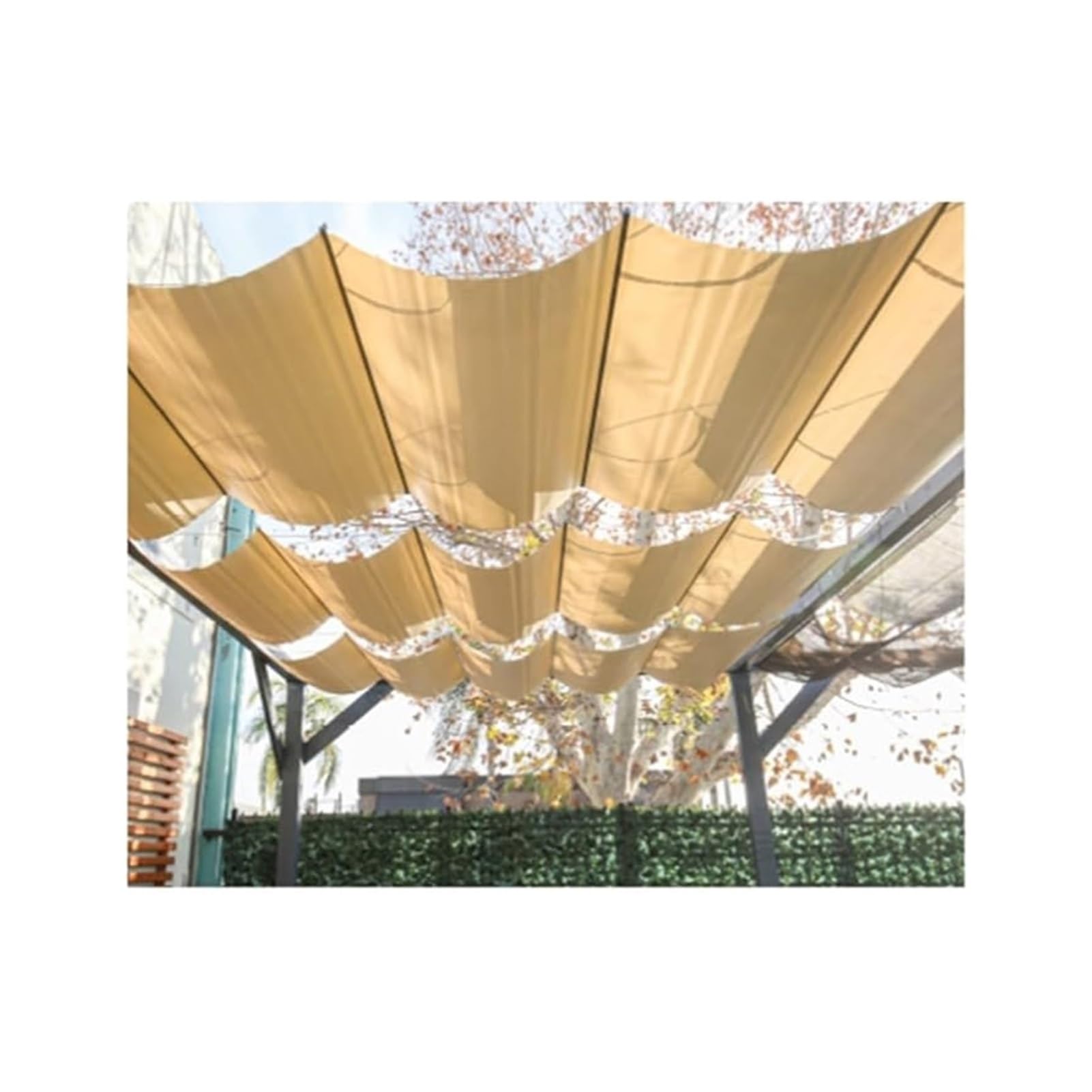 Couverture pare-soleil pergola 1,2x3m : stopper la chaleur sur la terrasse sans perdre la vue