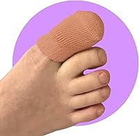 Vista 11 de BOUNCEBACK BIG TOE - Calcetines protectores de algodón suave para uñas encarnadas, úlceras diabéticas, agarre interior antideslizante