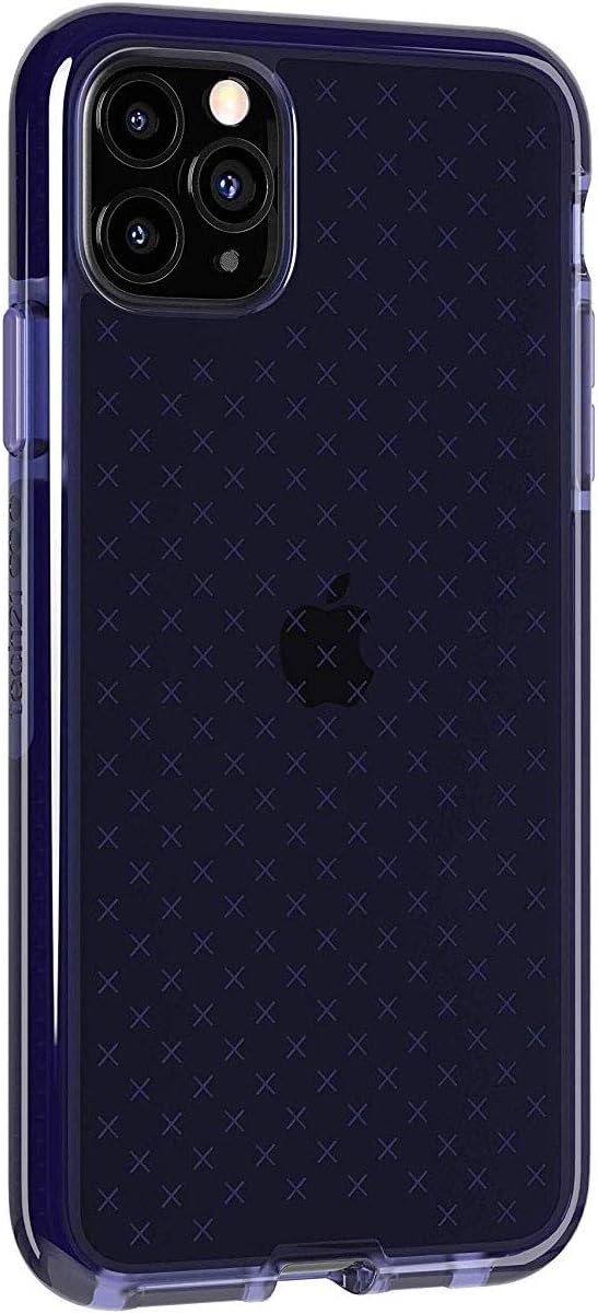 tech21 Evo Check for Apple iPhone 11 Pro - Germ Fighting Antimicrobial Phone Case with 12 ft. Drop Protection Indigo