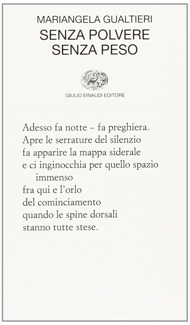 Senza polvere senza peso