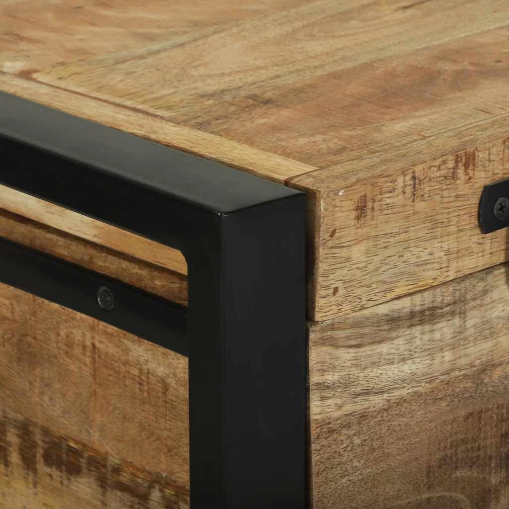 vidaXL Cassapanche di stoccaggio con archiviazione 80 x 30 x 30 cm, Trasforma la Tua Camera con Stile Industriale, scatole pratiche e soluzioni d'organizzazione Chic