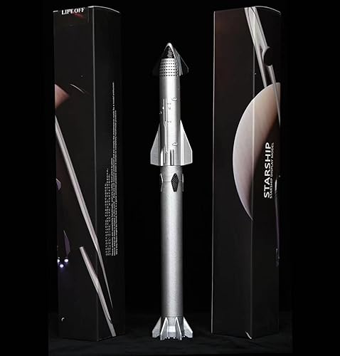 SpaceX - Modelo de cohete de nave estelar superpesado, modelo BFR, decoración de escritorio, hogar, oficina, 12.5 pulgadas