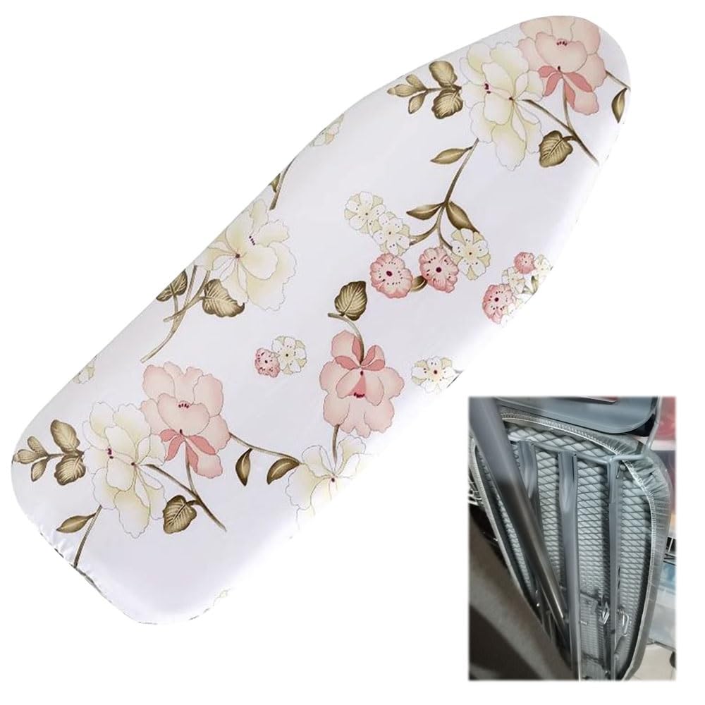 Bügelbrettbezug Heavy Duty gepolstert Bügeleisen, Bügelbrettbezug und -unterlage aus Baumwolle, mehrere Größen(A,Small Ironing Board Cover)