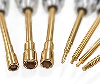 Vista 5 de INJORA Short Handle Hex Screwdriver Nut Driver Tool Kit for 1/18 1/24 RC Mini Crawler Car TRX4M SCX24 FCX24,7PCS