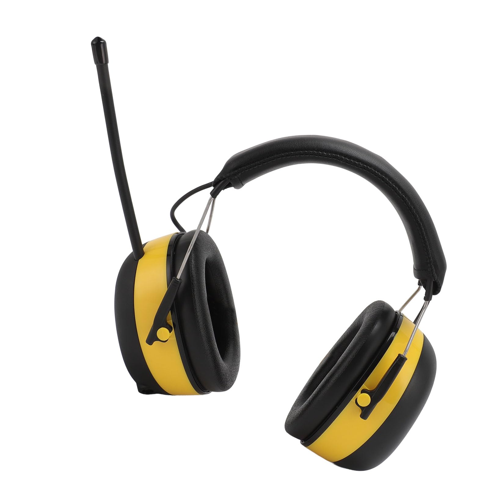 Auriculares de Protección Auditiva, Reducción de Ruido, Asistencia de Sonido, Orejeras Electrónicas SNR de 30 DB para Jardinería (YELLOW)