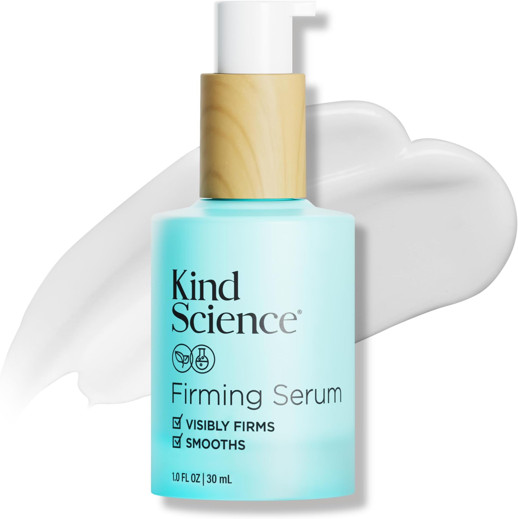 Firming Serum, Anti Aging Face Treatment, Lightweight Facial Serum With Retinol Alternative Bakuchiol & Peptides, Fragrance Free, For Sensitive Skin and All Skin Types, 1 fl oz