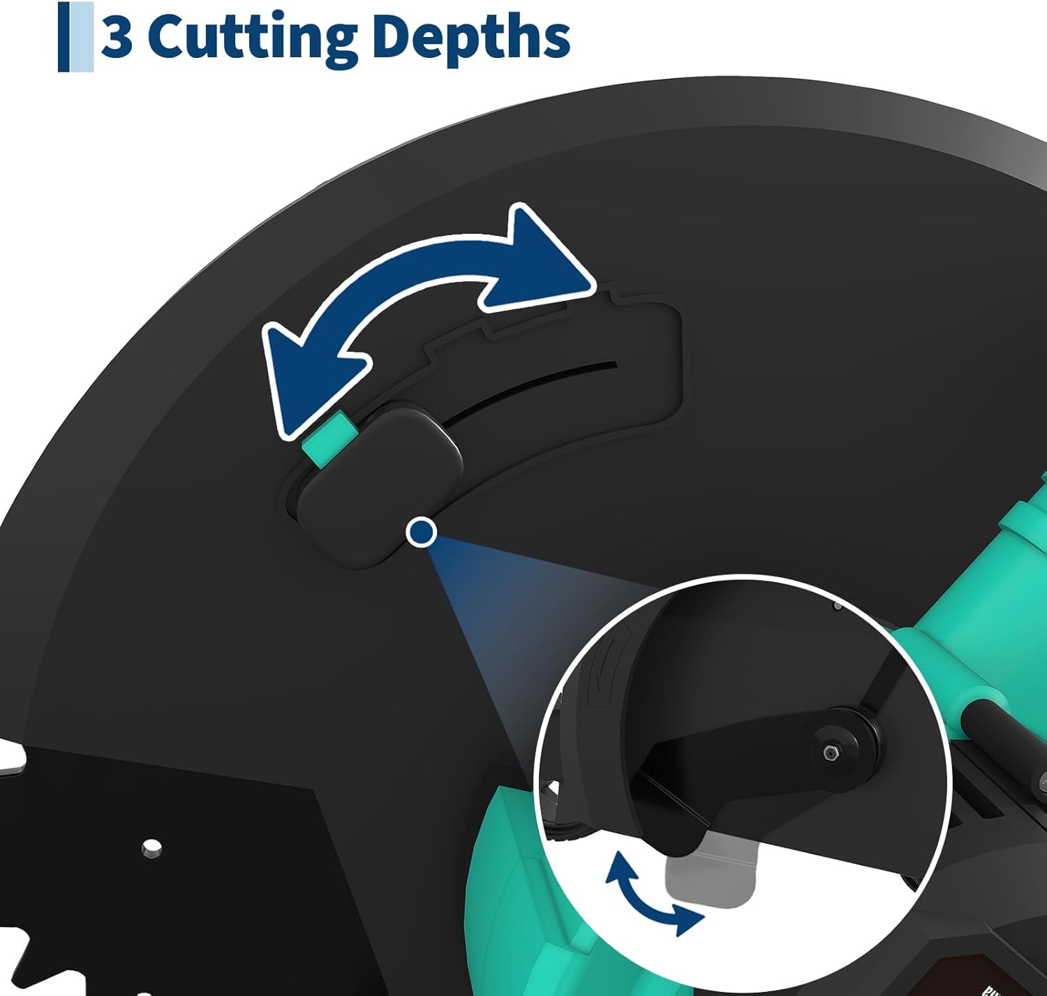 Garvee 20V 9" Cordless Lawn Edger with 4.0Ah Battery & Charger, 3 Cutting Depths, Adjustable Handle, Brushless Electric Edger Lawn Tool for Sidewalk, Driveway